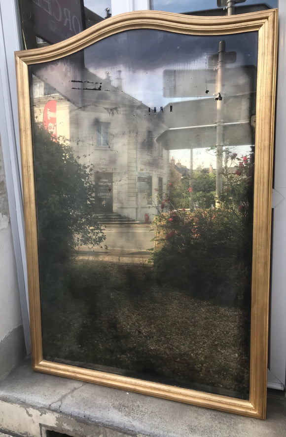 Miroir bois doré 151 x 103 cm