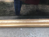 Miroir bois doré 151 x 103 cm