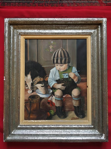 L'enfant et son chien