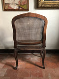 Fauteuil canné