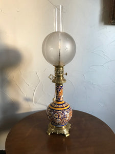 Lampe à pétrole Gien