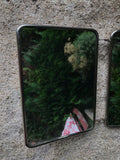 Miroir triptyque de barbier